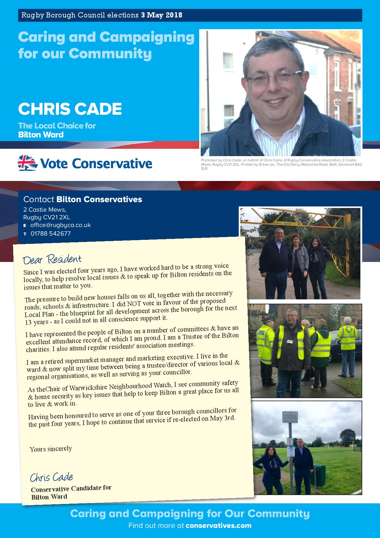 Bilton leaflet