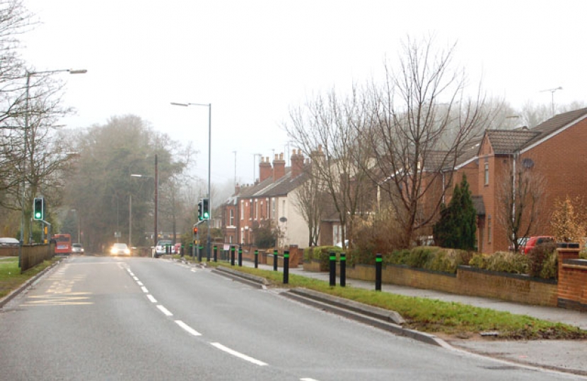 Newbold Road in Newbold