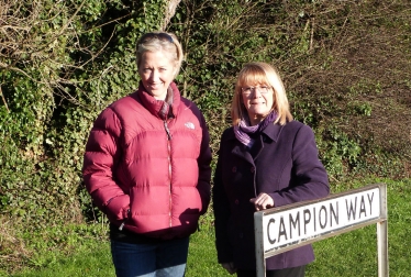 Rugby Conservative County Councillors, Helen Walton and Carolyn Robbins